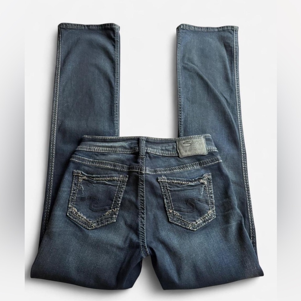 Silver Jeans Women's Indigo Boot Cut Jeans - Picture 6 of 9